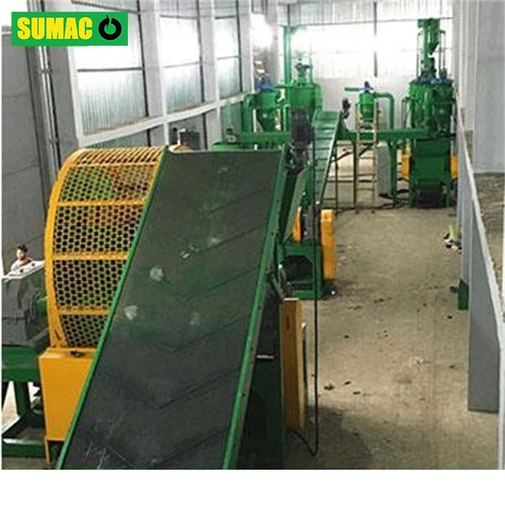 Car Tires Recycling Plant For Making Crumb Rubber