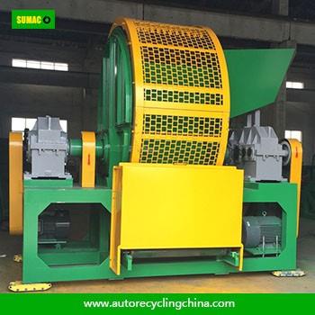 High Output Tire Shredding Machine