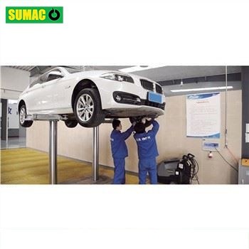 What are the features of a two - post inground lift?