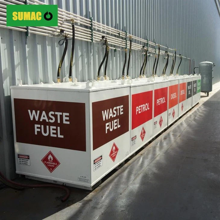 1000 Liter Carbon Steel Diesel Oil Fuel Tank
