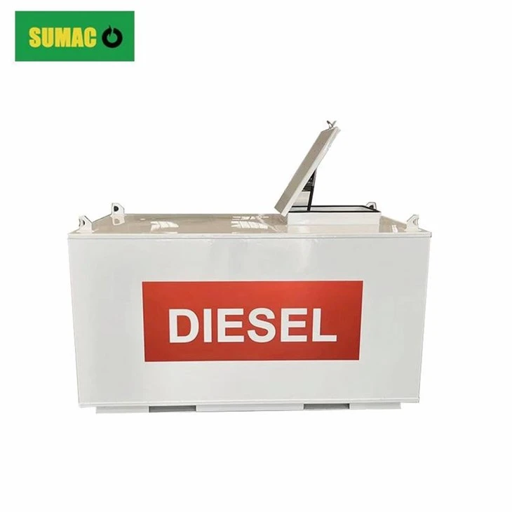 2000 Liter Carbon Steel Gasoline Diesel Fuel Storage Tank