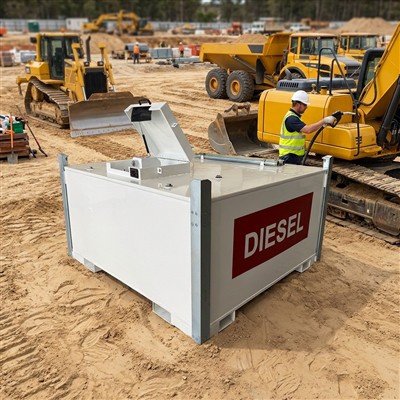 How strong is the load-bearing capacity of a self bunded tank