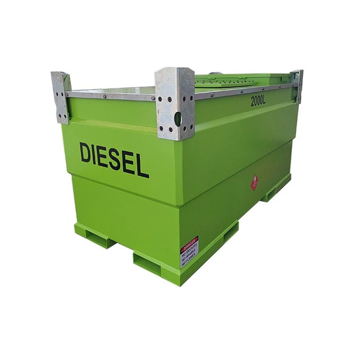 Portable Gasoline Fuel Station Container Fuel Oil Petrol Diesel Tank With Pump